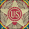 Embroidery digitizing: American Legion | Left chest