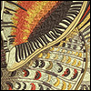 Embroidery digitizing sample: Tritons Trumpet | High-end cushion